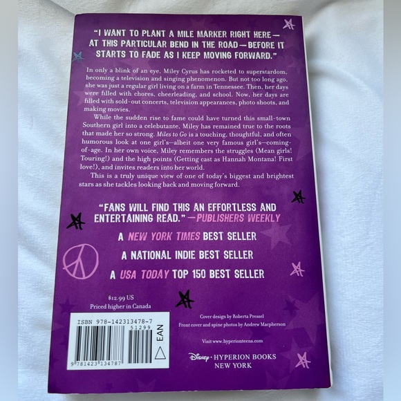 MILES TO GO BY MILEY CYRUS - Picture 2 of 2